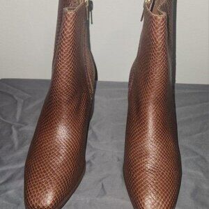 Ladies Brown Ankle Boots